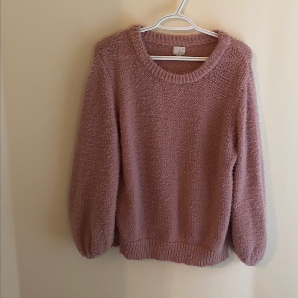 Blush pink sweater